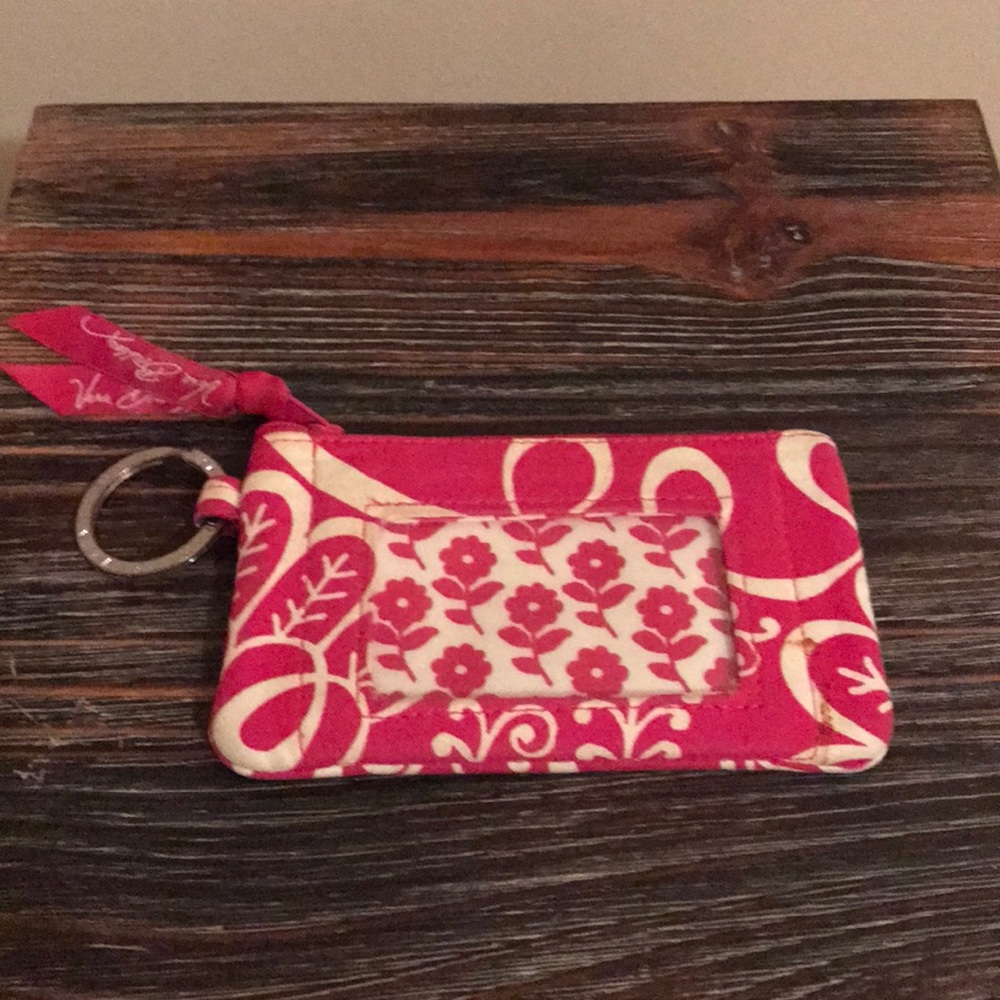 Vera Bradley pink small wallet